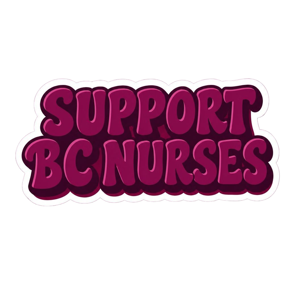 Support BC Nurses - Sticker