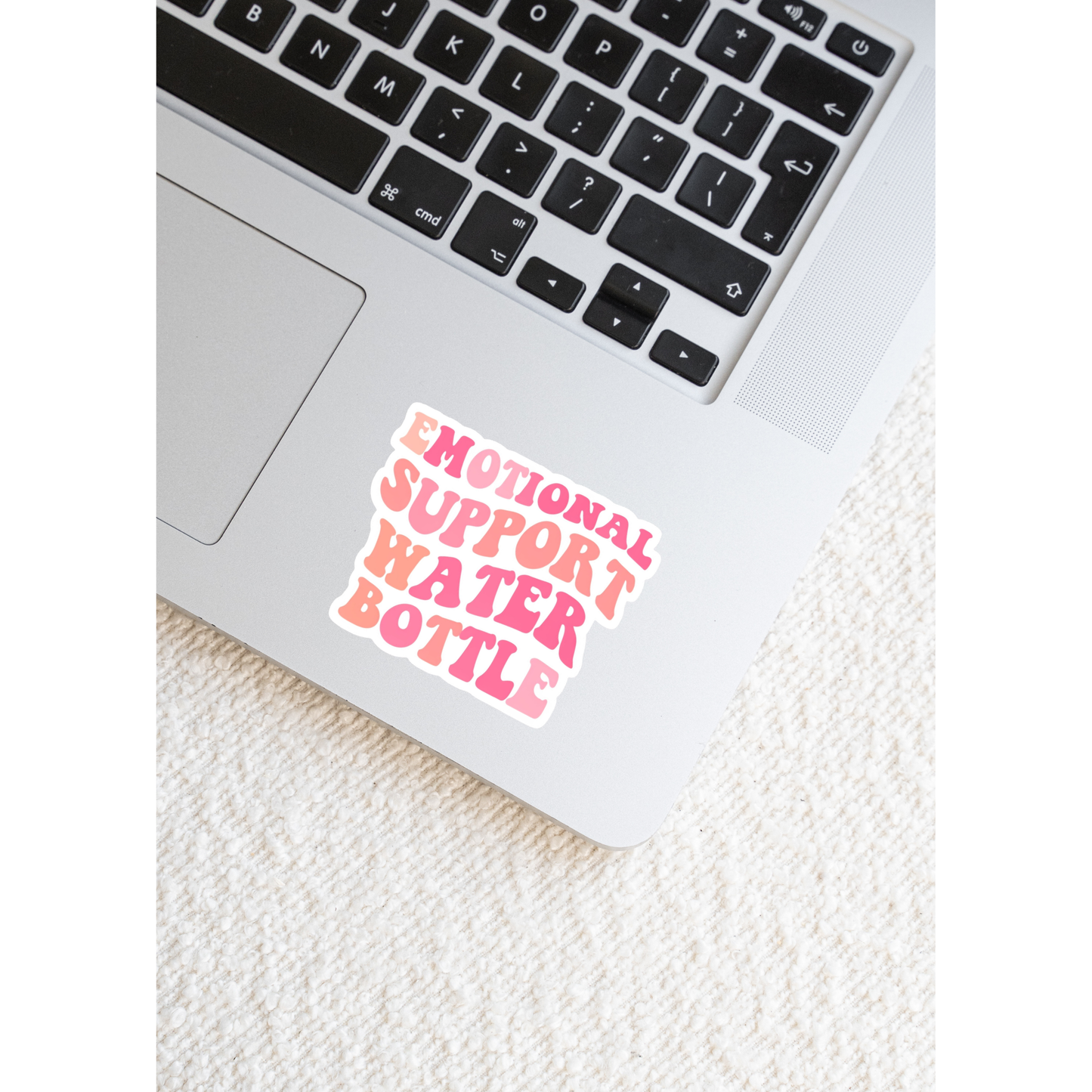 Emotional Support Water Bottle - Sticker